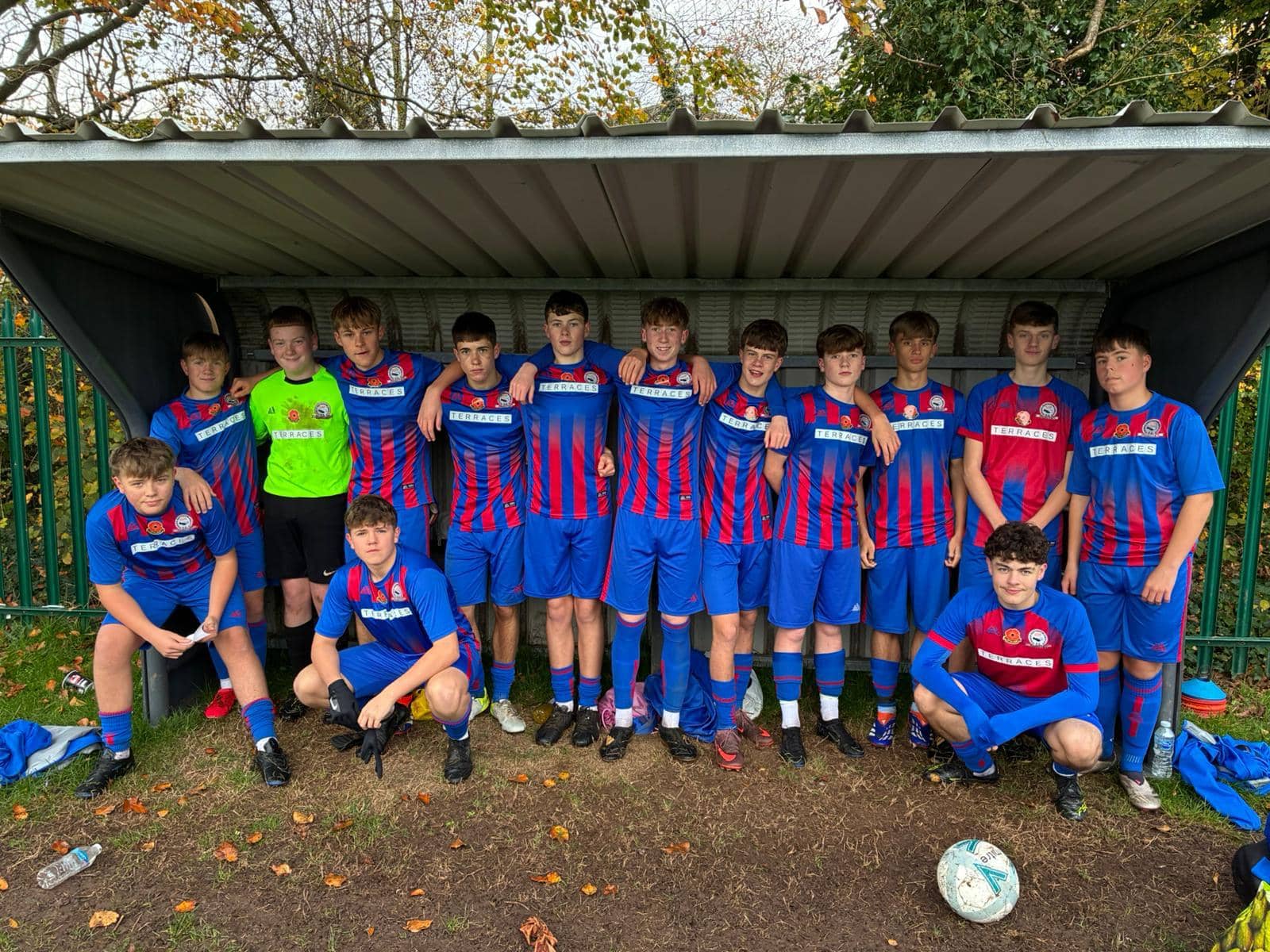 The whole Cheadle SMU FC club together